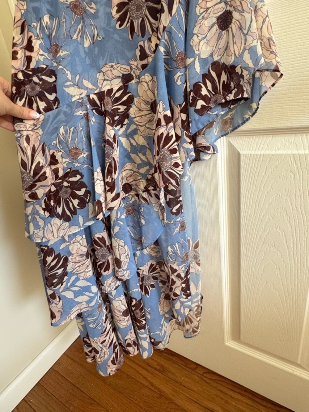 ALEXIS Abanna Dress Tiered Ruffle XS - Picture 7 of 16